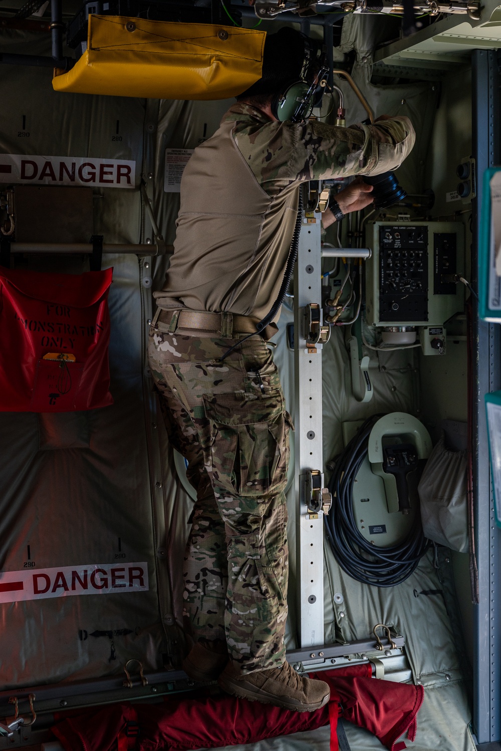 39th Rescue Squadron executes nighttime combat search and rescue training