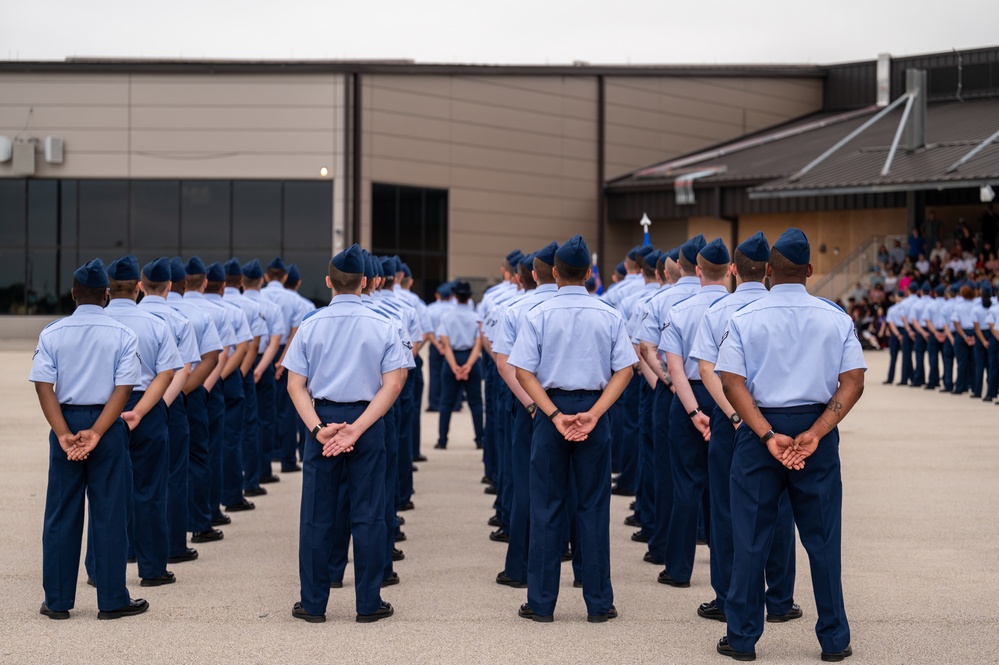 USAF and USSF BMT Coin Ceremony, Graduation -- 24-25 April 2024