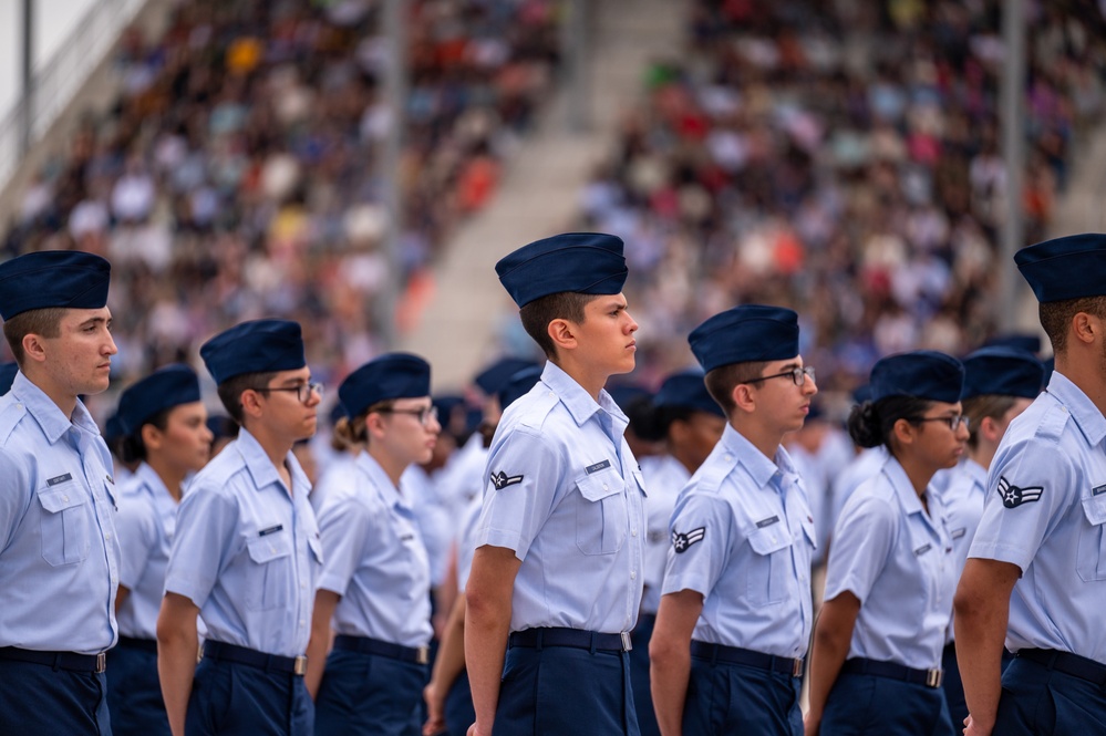 USAF and USSF BMT Coin Ceremony, Graduation -- 24-25 April 2024