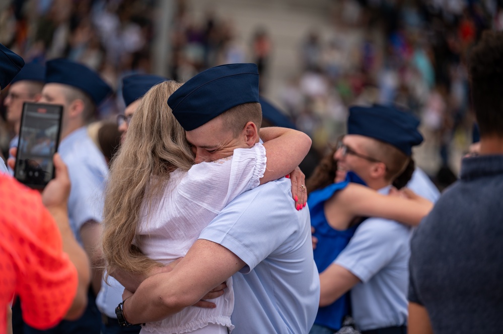 USAF and USSF BMT Coin Ceremony, Graduation -- 24-25 April 2024