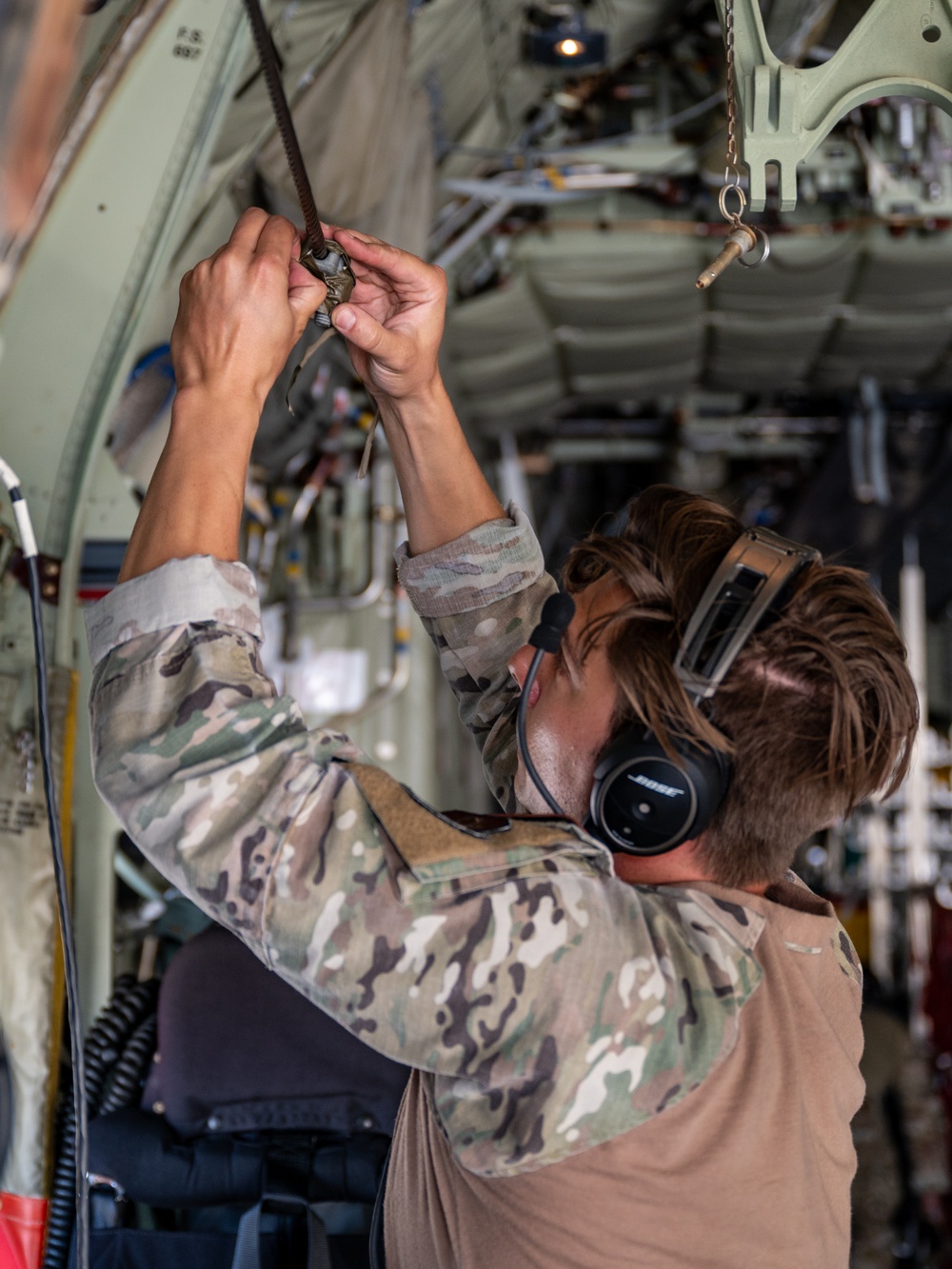 39th Rescue Squadron executes special warfare static line jump training