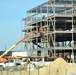 April 2024 barracks construction operations at Fort McCoy