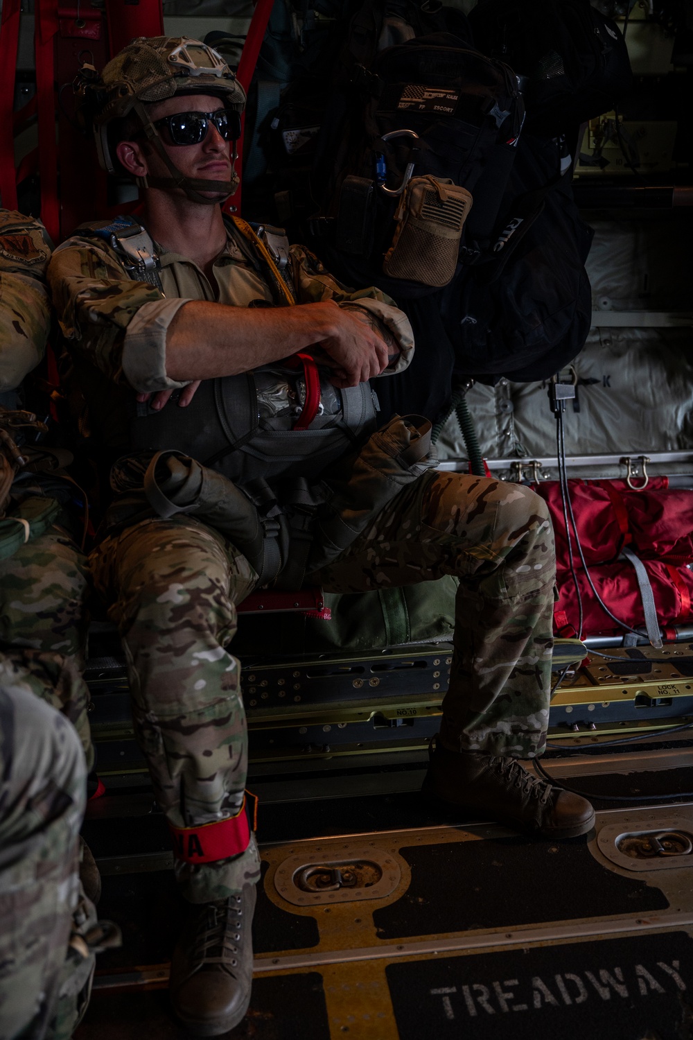 39th Rescue Squadron executes special warfare static line jump training