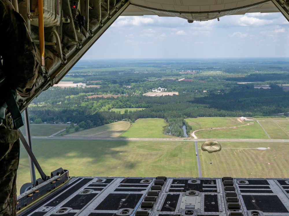 39th Rescue Squadron executes special warfare static line jump training