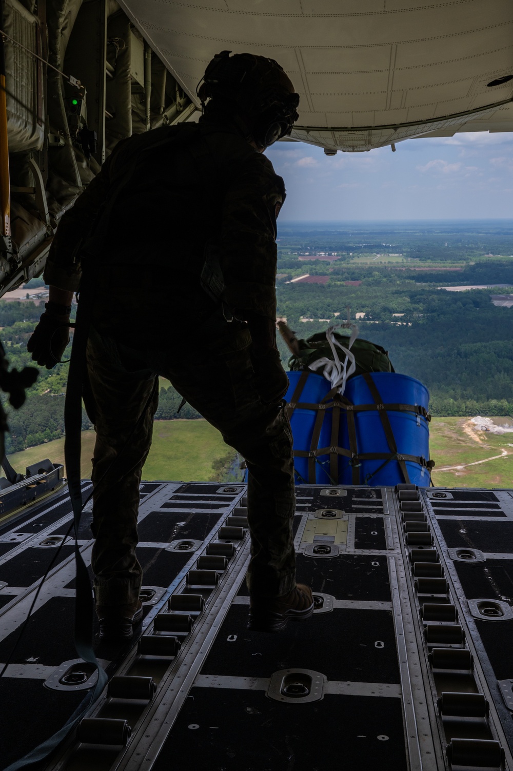 39th Rescue Squadron executes special warfare static line jump training