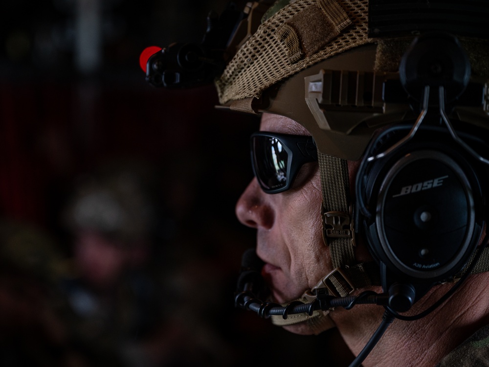 39th Rescue Squadron executes special warfare static line jump training