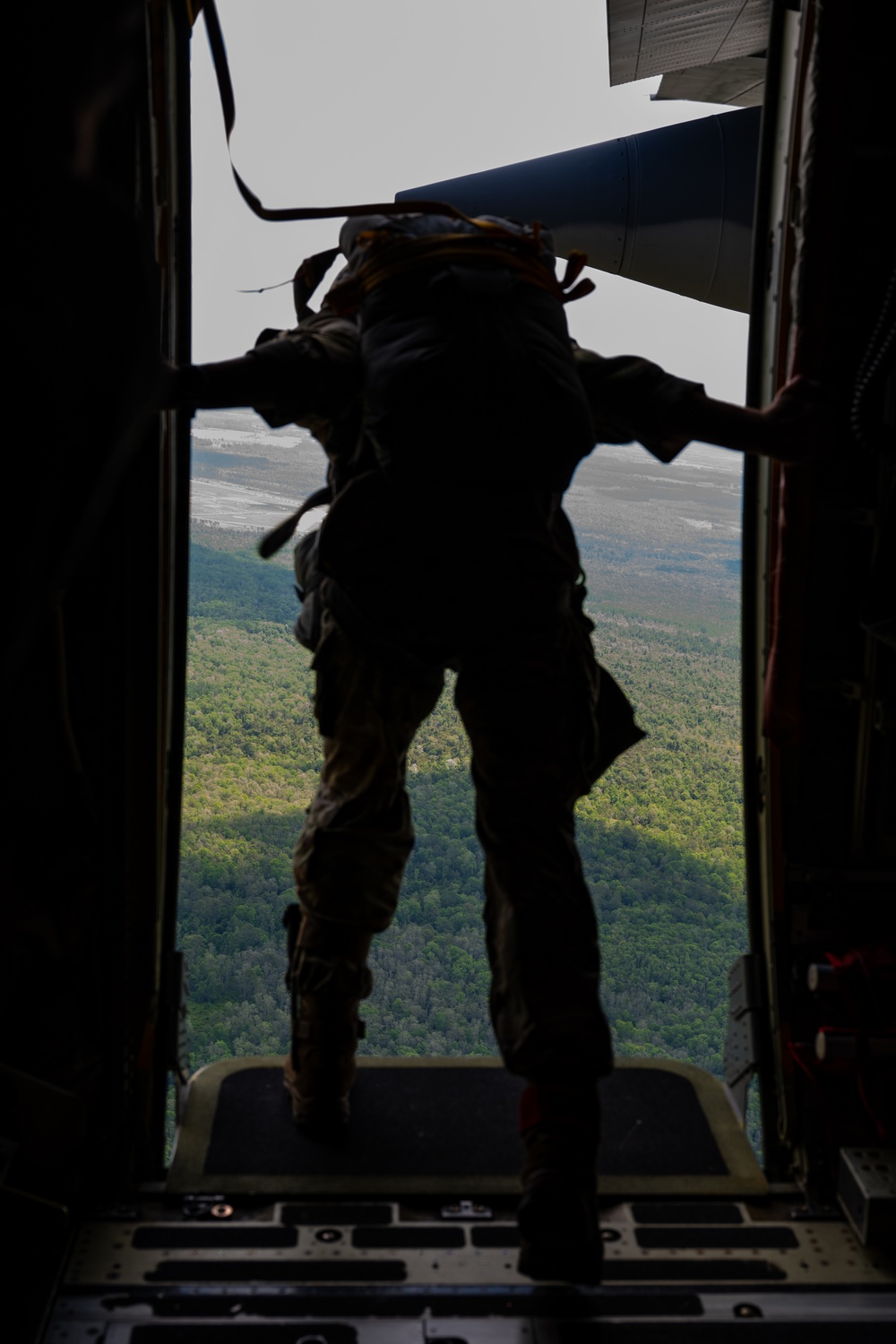 39th Rescue Squadron executes special warfare static line jump training