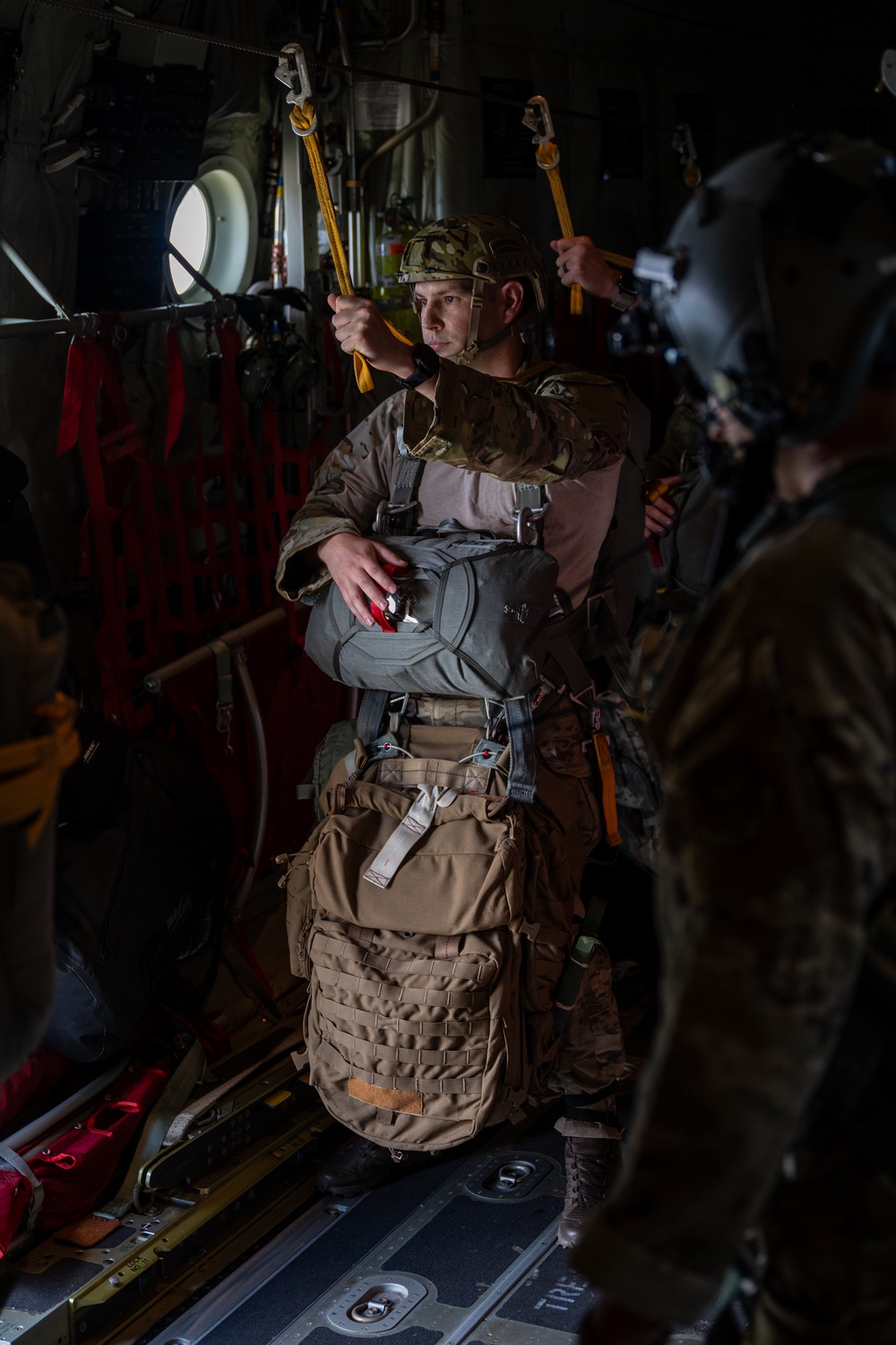 39th Rescue Squadron executes special warfare static line jump training