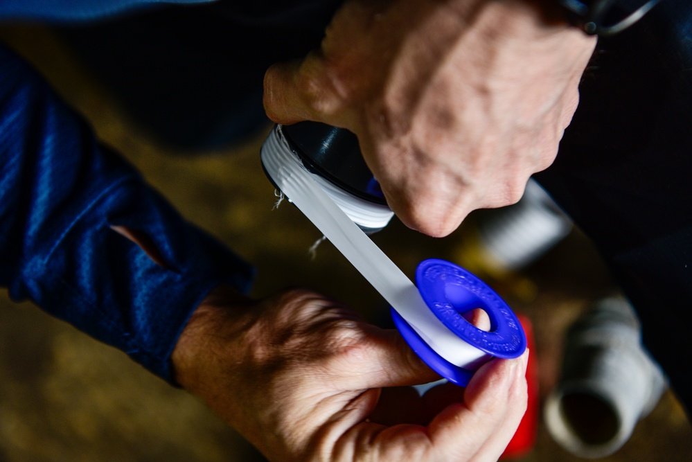 DPAA Personnel Build Wet Screening Station