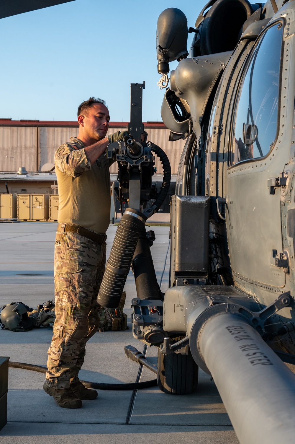 301st Rescue Squadron conducts nighttime combat search and rescue training