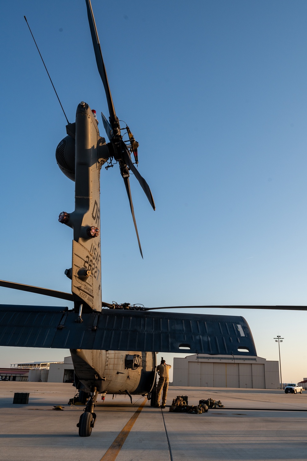 301st Rescue Squadron conducts nighttime combat search and rescue training