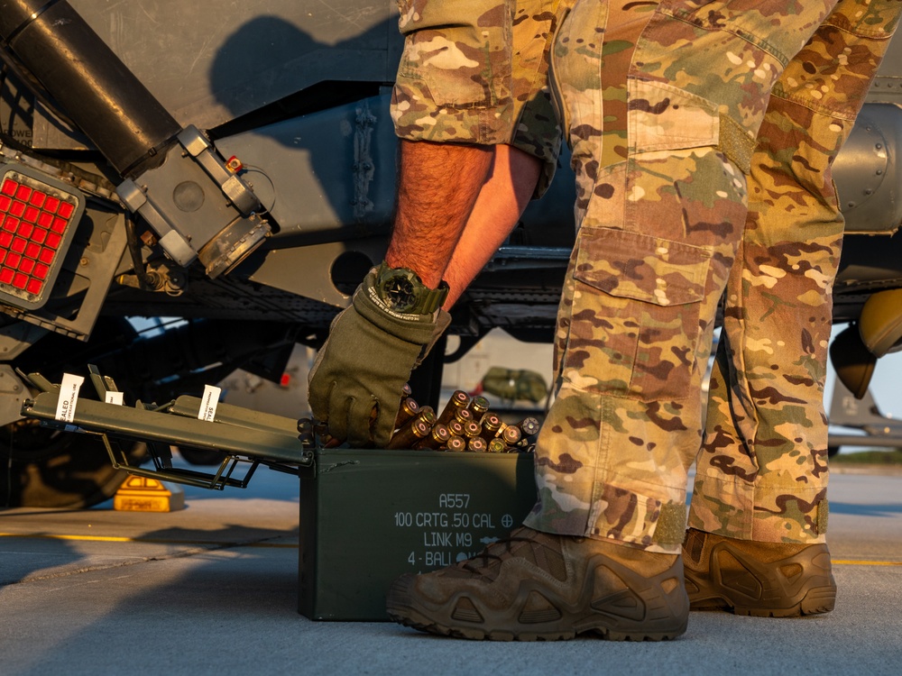 301st Rescue Squadron conducts nighttime combat search and rescue training