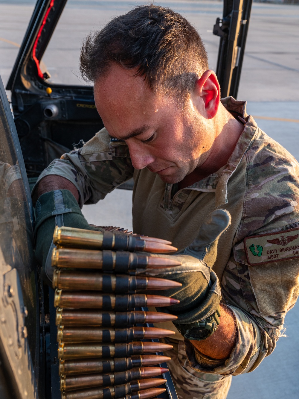 301st Rescue Squadron conducts nighttime combat search and rescue training