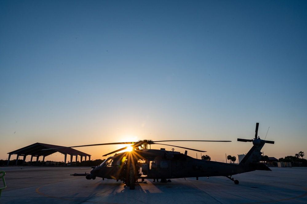 301st Rescue Squadron conducts nighttime combat search and rescue training