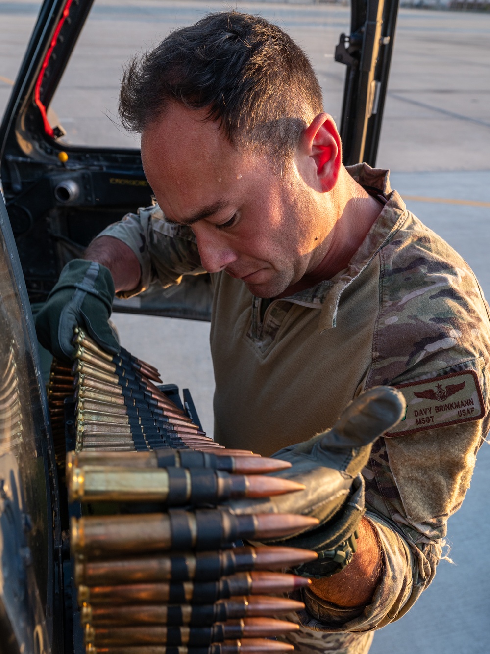 301st Rescue Squadron conducts nighttime combat search and rescue training