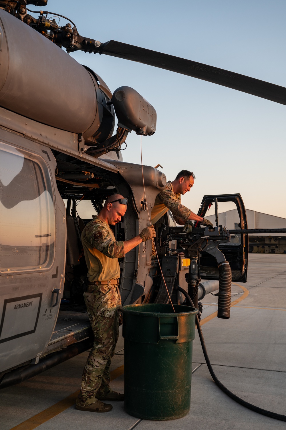 301st Rescue Squadron conducts nighttime combat search and rescue training