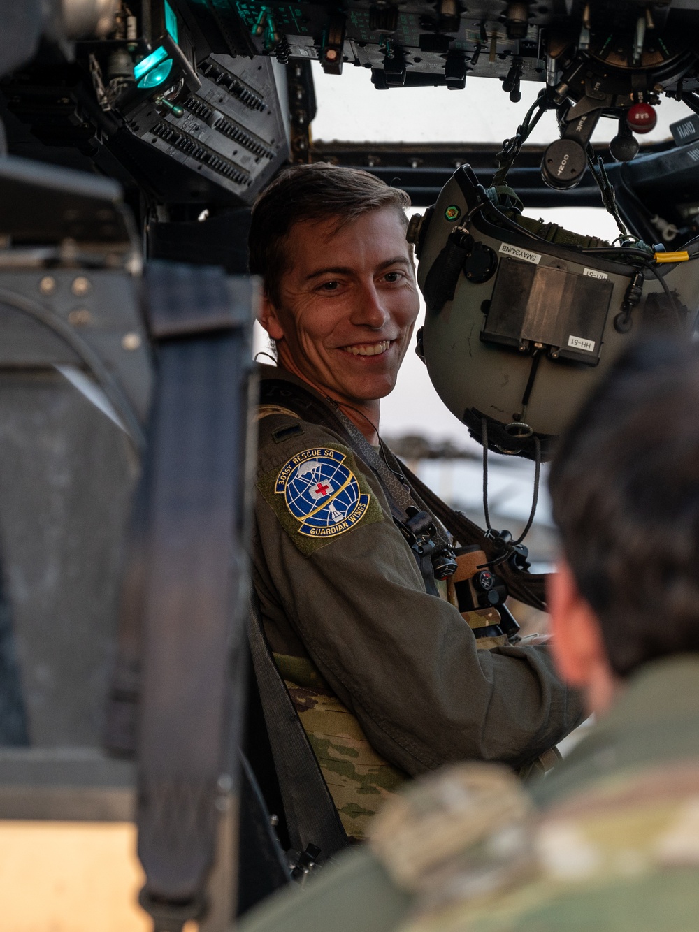 301st Rescue Squadron conducts nighttime combat search and rescue training