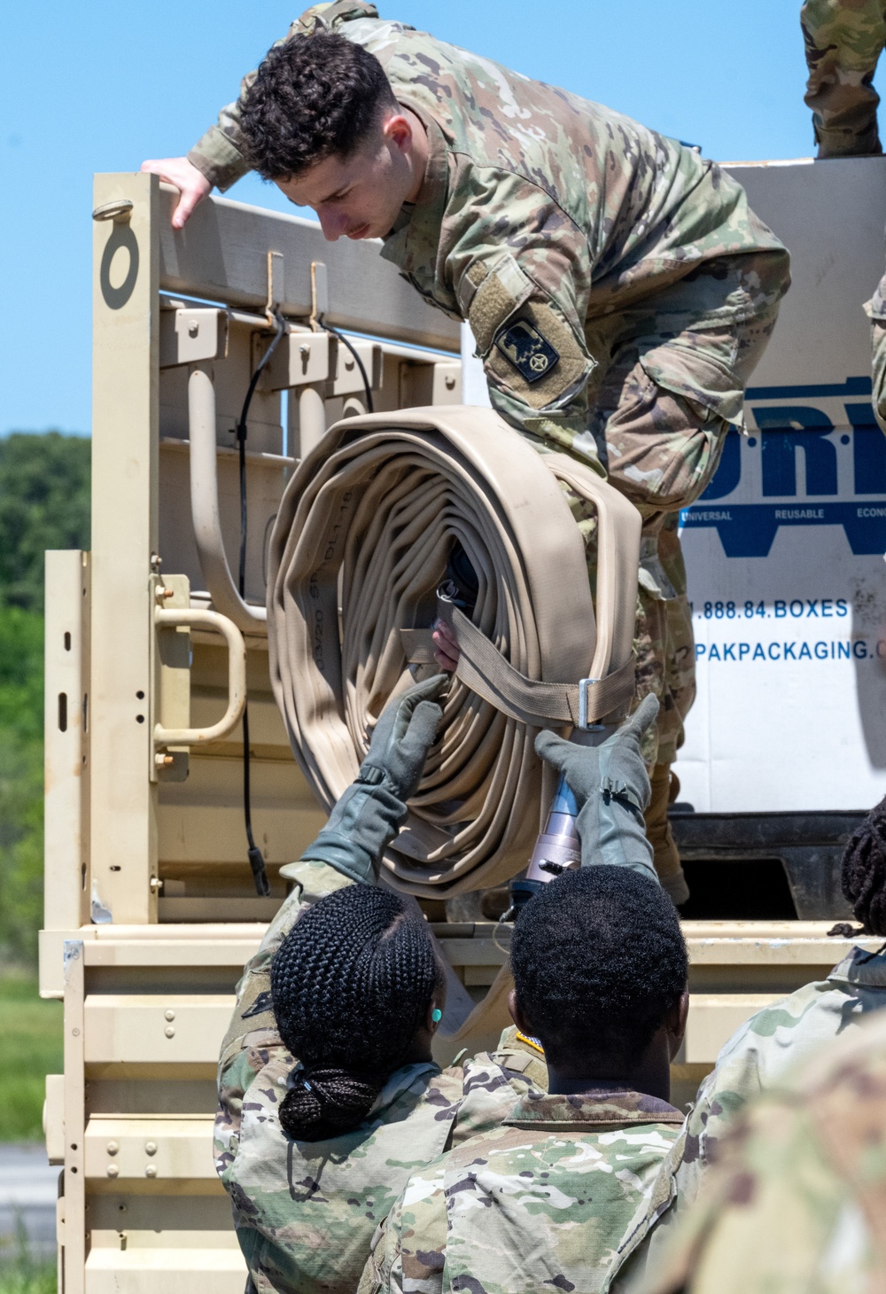 Fort Eustis Forward Arming and Refueling Point Training