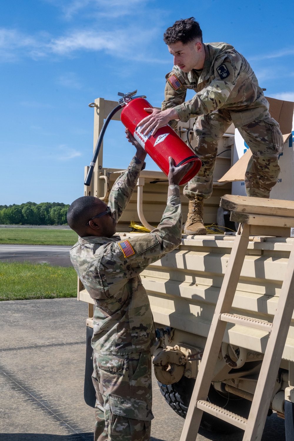 Fort Eustis Forward Arming and Refueling Point Training