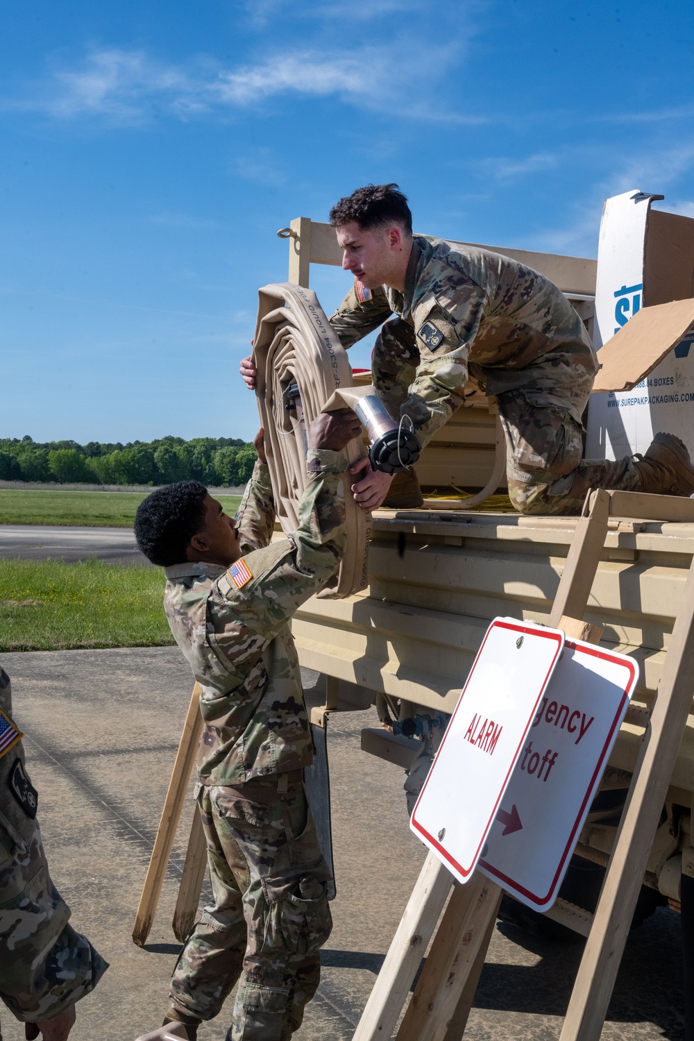 Fort Eustis Forward Arming and Refueling Point Training