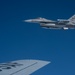 Eielson F-16s refuel during RED FLAG-Alaska 24-1