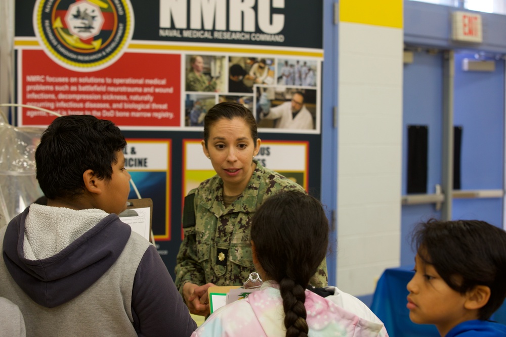 NMRC Discusses Jobs in STEM at Weller Road Elementary School Career Day