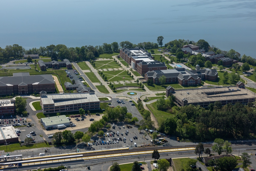 A Bird’s-eye view of the Marine Corps University