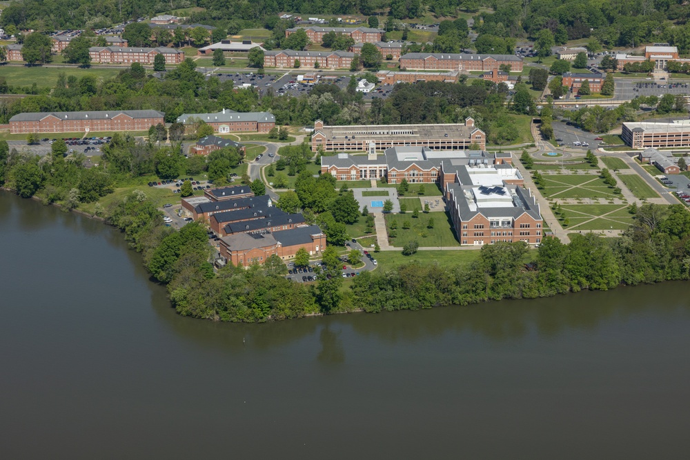 A Bird’s-eye view of the Marine Corps University