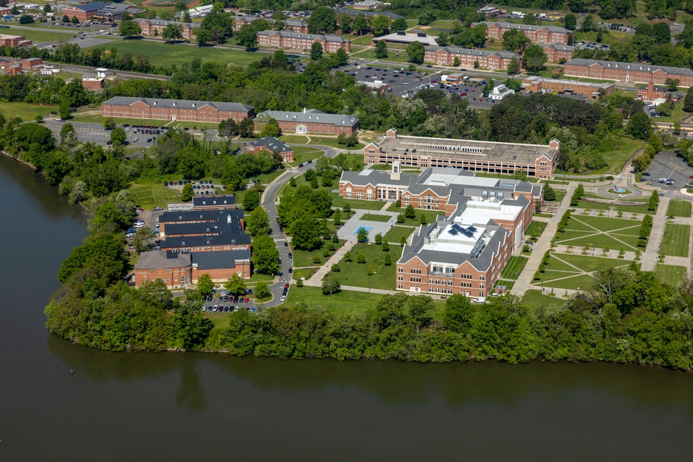 A Bird’s-eye view of the Marine Corps University