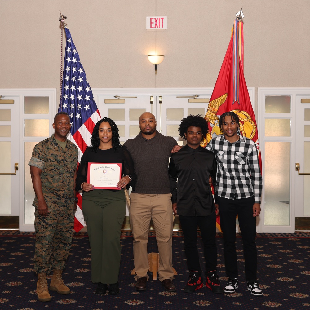 Col. Brooks hosts his final Civilian Quarterly Awards ceremony as base commander