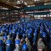 USS George H.W. Bush‘ Thousand Points of Light’ all-hands call.