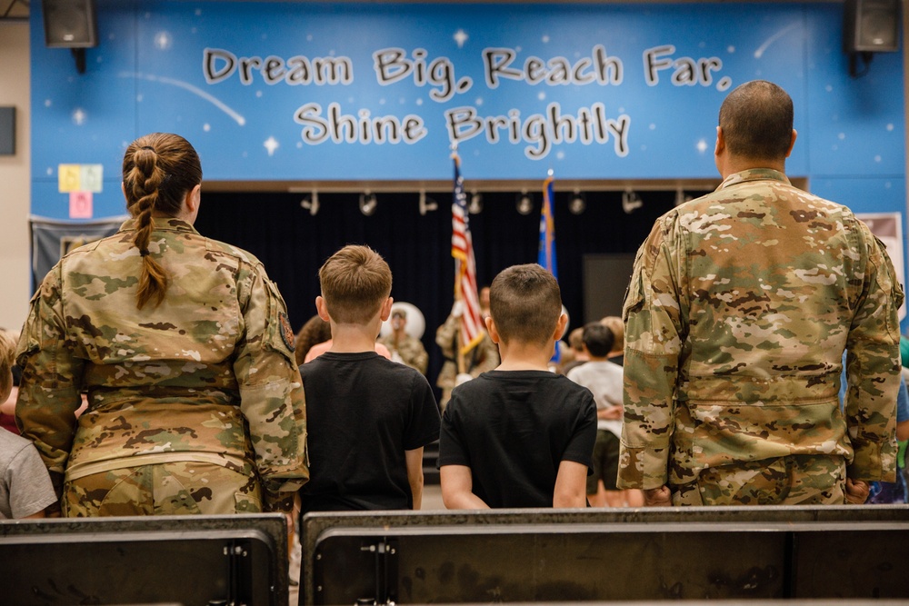 Las Vegas Schools honored with Purple Star Award for military support