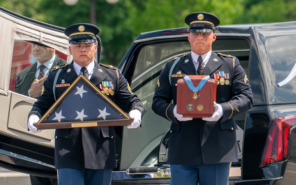 Lying in Honor ceremony for Col. Ralph Puckett, Jr.