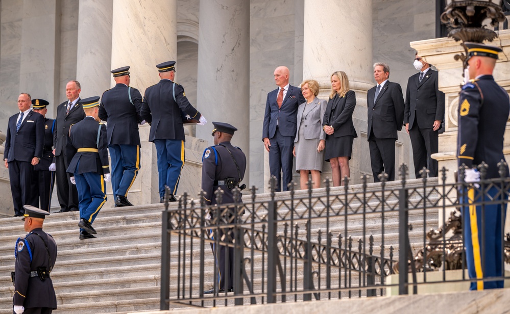 Lying in Honor ceremony for Col. Ralph Puckett, Jr.