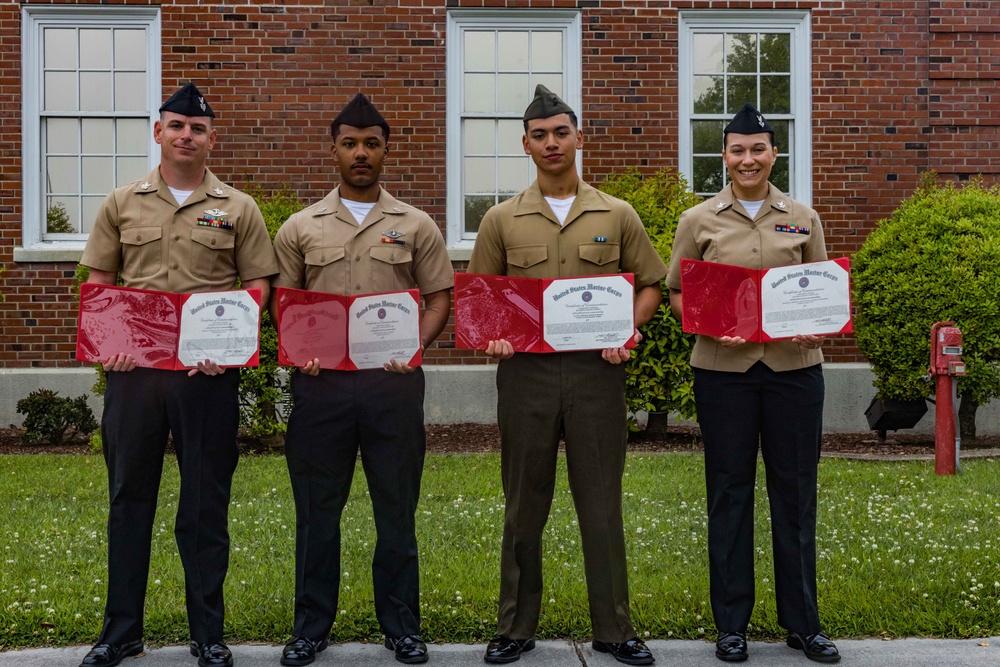2nd Marine Logistics Group Morning Colors and Awards Ceremony