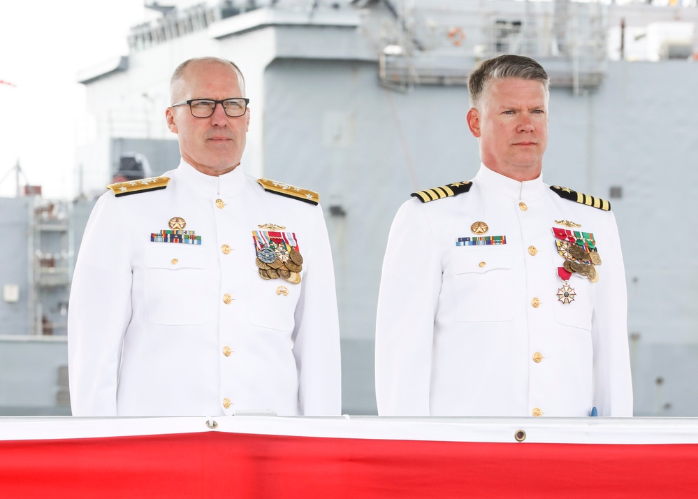 Commander, Submarine Squadron (CSS) SIX Change of Command Ceremony