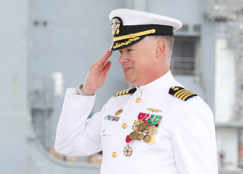 Commander, Submarine Squadron (CSS) SIX Change of Command Ceremony