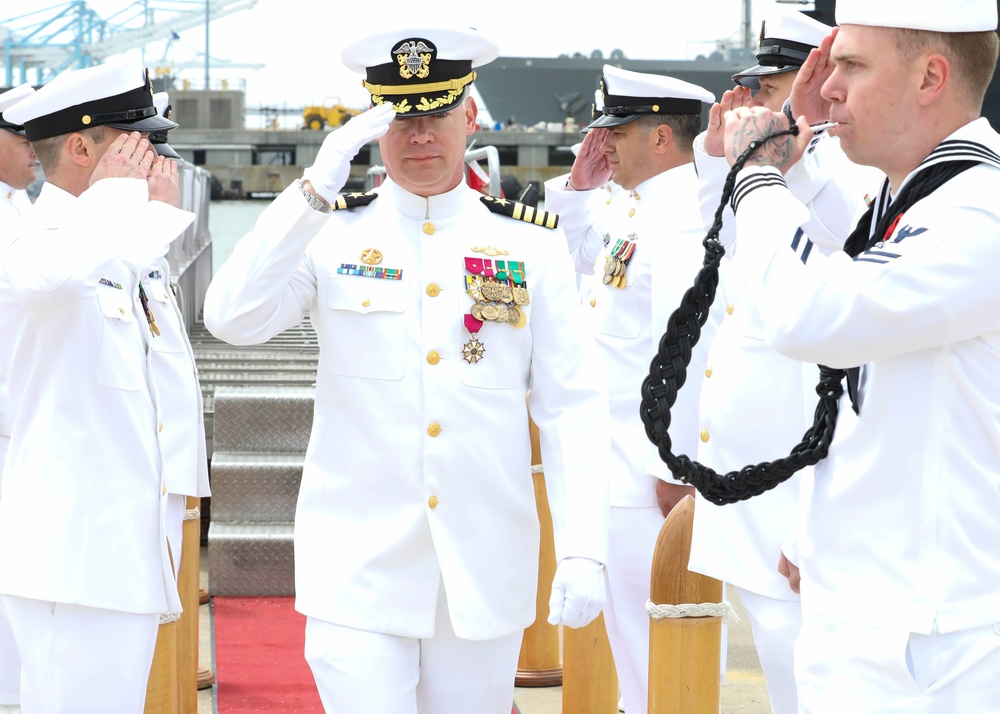 Commander, Submarine Squadron (CSS) SIX Change of Command Ceremony