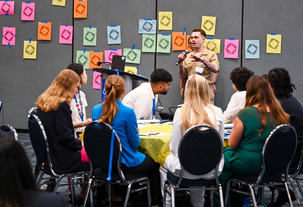 DVIDS Images DECA Alumnus Teaches Navy Leadership at ICDC 2024