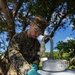 MRF-D 24.3: U.S. Navy medical personnel collect bacteria samples