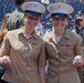 Camp Pendleton Marines join San Diego Padres in the Salute to Women in the Military game