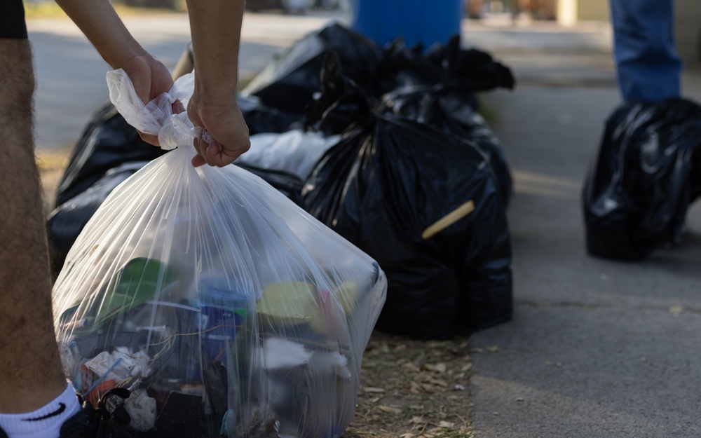 Balikatan 24: U.S. Marines, Sailors and Airmen Volunteer for Subic Bay Beach Clean-Up