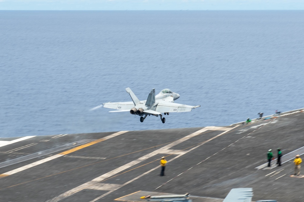 Flight Ops Aboard Theodore Roosevelt