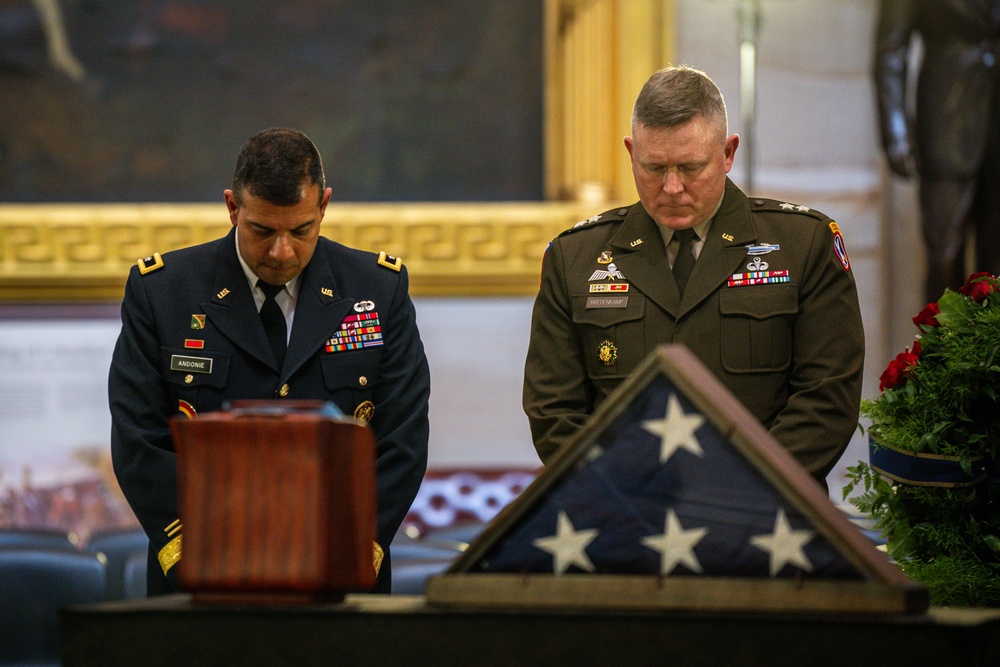 Lying in Honor Ceremony for Col. Ralph Puckett, Jr.