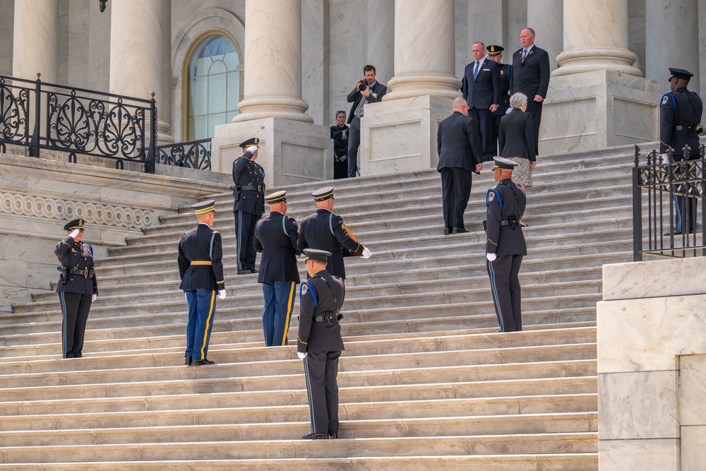 Lying in Honor ceremony for Col. Ralph Puckett, Jr.