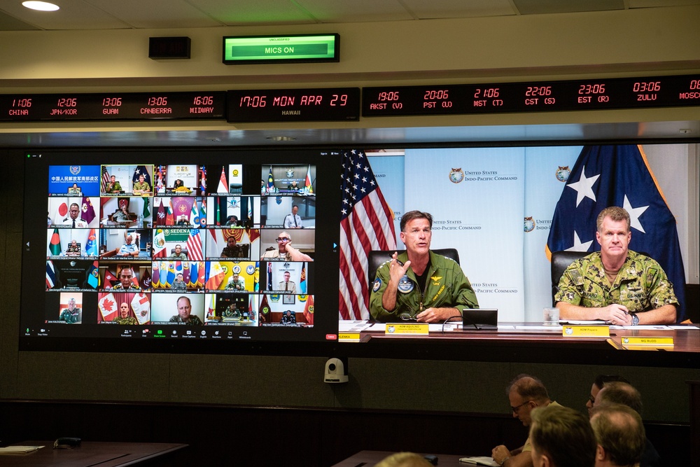 U.S. Indo-Pacific Command Hosts Virtual Chiefs of Defense Meeting