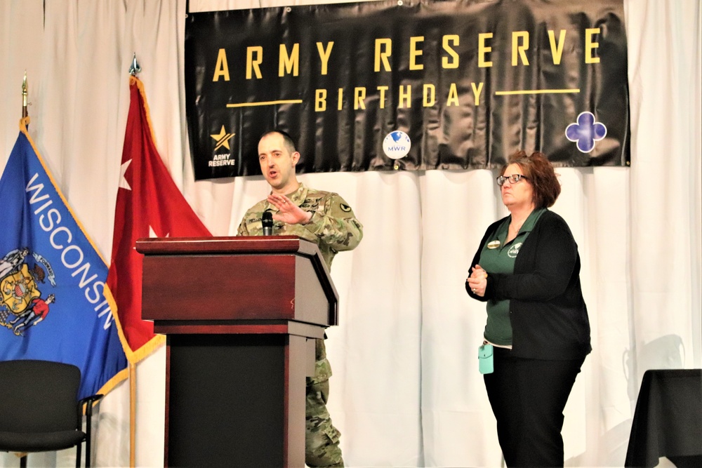 Fort McCoy celebrates Army Reserve’s 116th birthday with special celebration