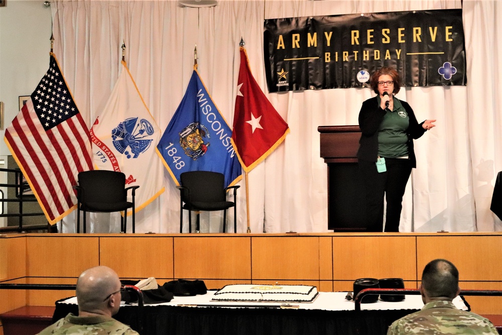 Fort McCoy celebrates Army Reserve’s 116th birthday with special celebration