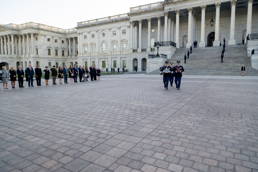 Lying in Honor ceremony for Col. Ralph Puckett, Jr.