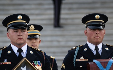 Lying in Honor ceremony for Col. Ralph Puckett, Jr.